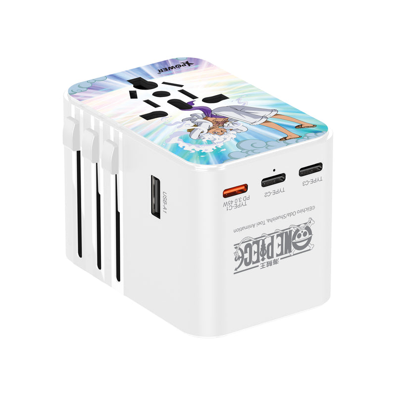 XPower x One Piece TA45B 45W 6输出 PD3.0/PPS旅行充电器