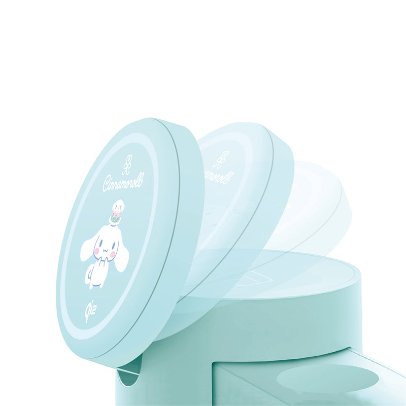 XPower x Sanrio Cinnamoroll GE1 Qi2迷你掌心5合1 MagCharge 15W磁吸无线充电座