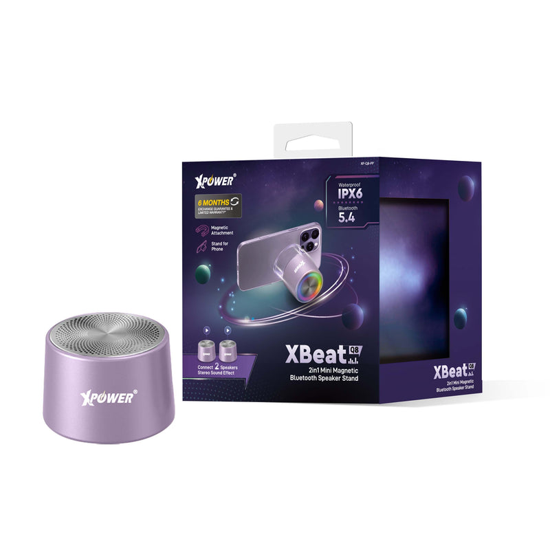 XPower XBeat Q8 二合一超迷你磁吸手機支架藍芽喇叭