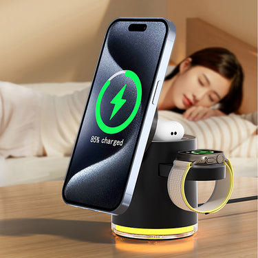 XPower MAGENGINE GE1 Qi2迷你掌心五合一  MagCharge 15W 磁吸無線充電座