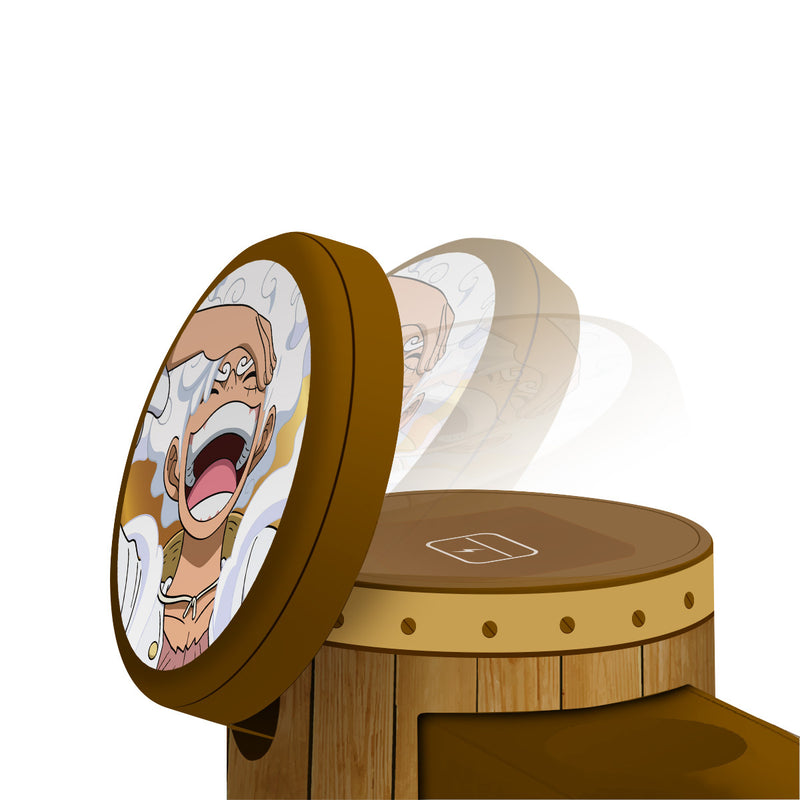XPower x One Piece GE1 Qi2迷你掌心5合1 MagCharge 15W磁吸无线充电座