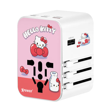 XPower x Sanrio Hello Kitty TA45B 45W 6輸出 PD3.0/PPS快充旅行充電器