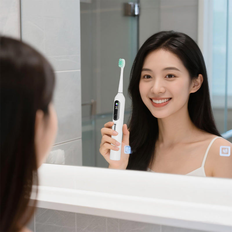 (隨機顏色) XPower 全新一代 Power Brush Y20S 智能彩屏聲波電動牙刷