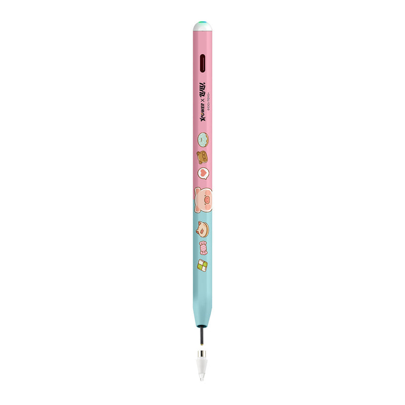 XPower x 罐頭豬LuLu🐷ST5M2 iPad/手機2合1主動式電容觸控筆
