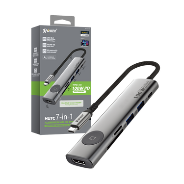 XPower HU7C 7-in-1 100W PD Hub
