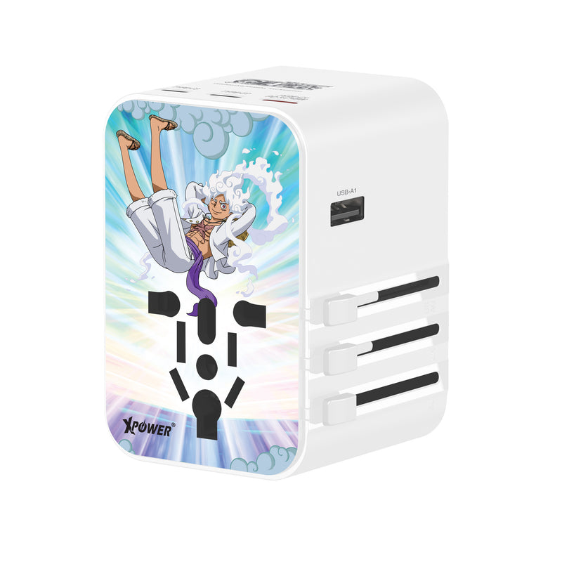 XPower x One Piece TA45B 45W 6输出 PD3.0/PPS旅行充电器