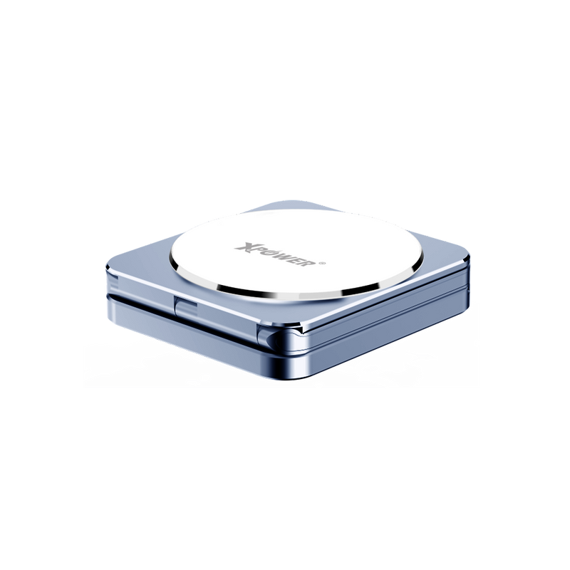 XPower WLS24 全球最薄鋁合金 3合1 Qi2 折疊式磁吸無線充電座